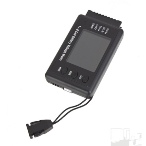 1-8S Cell LCD LiPo/NiCd/NiMh Battery Voltage Meter Tester Buzzer Indicator with Alarm Function