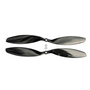 2 Pairs 10*3.8 Carbon Fiber Propellers CW/CCW for quadcopter multicopter