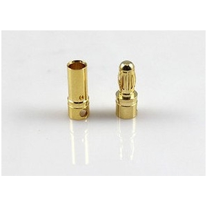 10 Pairs Gold Banana Plug 3.5mm, Connect between motor and ESC