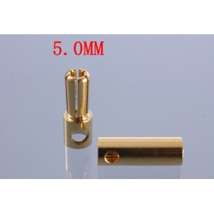 10 Pairs Gold Banana Plug 5.0mm, Connect between motor and ESC