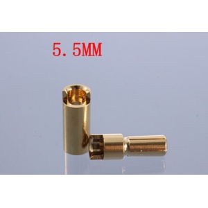 10 Pairs Gold Banana Plug 5.5mm, Connect between motor and ESC