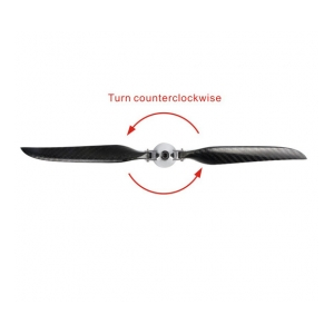 12*8 12*8 inch Two Blades Fold Carbon Fiber Propeller for RC Glider Plane