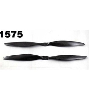 2 Pairs 15*7.5 1575 Carbon Fiber Propellers CW/CCW for quadcopter-100% Real Carbon Multcopter