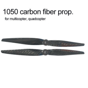 2 Pairs 10'' 1050 Carbon Fiber Propellers CW/CCW for quadcopter Multicopter