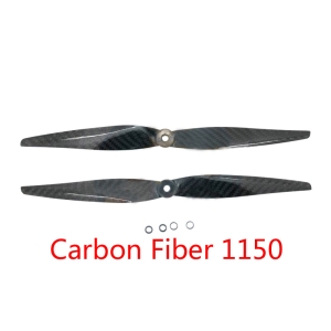 2 Pairs 11X5 1150  Carbon Fiber Propellers CW/CCW for quadcopter multicopter