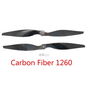 2 Pairs 12X6 1260 Carbon Fiber Propellers CW/CCW for quadcopter multicopter