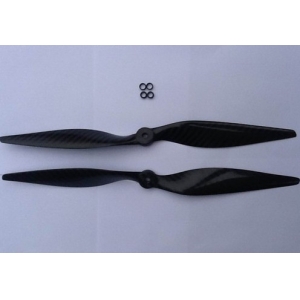 2 Pairs 13X4 1340 Carbon Fiber Propellers CW/CCW for quadcopter multicopter