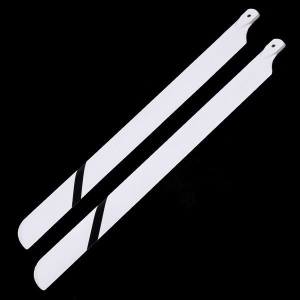 2 Pairs 430mm Glass Fiber Rotor Main Blades for 500 class Heli and TREX 500 RC Helicopter