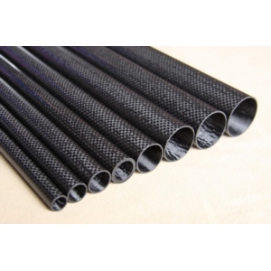 2pcs 20X18X600MM 3K Carbon fiber tube/pipe -100% Real Carbon Fiber