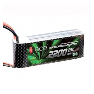 2pcs ACE 11.1V2200mAh 25C Lipo Battery Pack New Design High Quality