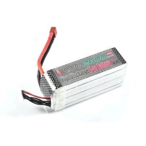 2pcs ACE 22.2V 6S 2600mAh 25C Lithium Battery Pack