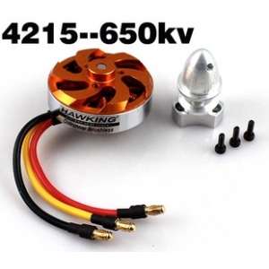 2 Sets DISC Brushless Motor Hawking 4215-650kv for Multicopter