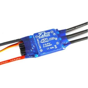 2pcs ZTW 40A ESC for Multicopter Quad copter also for heli and airplane