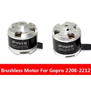 2pcs iPower GBM2208-80T Gimbal Brushless Motor for GoPro 2208-2212 iflight Dedicated Gimbal Brushless Motor for FPV PTZ