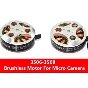 2pcs iPower GBM3506-130T Brushless gimbal Motor for 200-400grams camera ranges FPV PTZ