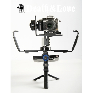 3 Axis brushlss Camera GImbal and Handheld brushless Gimbal Death&Love FPV Handheld Brushless Gimbal Camera Mount for DSLR Aerial Photography