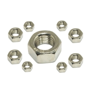 304 Hex Nut M14,M16 Set stainless steel DIN934 10pcs each