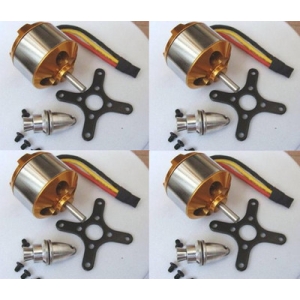 4 Sets Multicopter Motor A2212 A 2212 1400KV Brushless Outrunner Motor