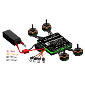 4 in 1 20A Brushless ESC Hobbywing 20A skywalker Quattro 20A*4 UBEC High Performace