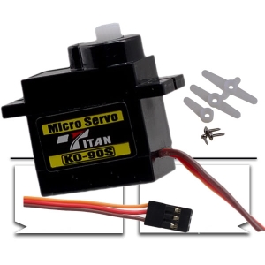 4pcs 9g Servo Titan KO-90S Micro Servo For Align Esky GWS E-flite Walkera Trex 450 Rc Helicopter