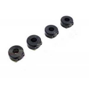 4pcs DIY D8 8MM CNC Aluminum Fixing Base w/Shock Absorbing Rubber/8mm CNC Aluminum Anti-vibration Damping Seat,FPV PTZ frame DIY, compatible with XA650