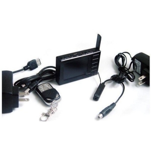 5.8G FPV wireless A/V receiver DVR and micro wireless camera set