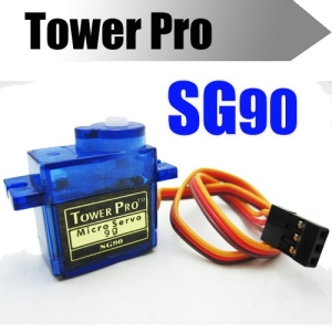 6pcs Servo  TowerPro SG-90 9g High Speed & Torque mini Servos with 25cm wire Very hotsale for RC 250 450 Helicopter Airplane Car Boat