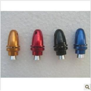 6pcsX 3.0mm Aluminum Bullet Propeller Adapter Holder for 3mm diameter shaft Red Yellow Black Blue