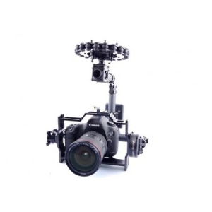 Brushless BLG5D 5D EAGLE EYE DSLR BL Aerial PTZ Gimbal Eagle Eye Camera Mount with 3 axis AlexMos 8Bits Controller and 5208 Motors Set