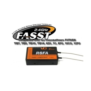 CORONA 2.4GHz Spread Spectrum FASST Compatible Receiver 8ch R8FA use with  use with FUTABA FASST 2.4GHz