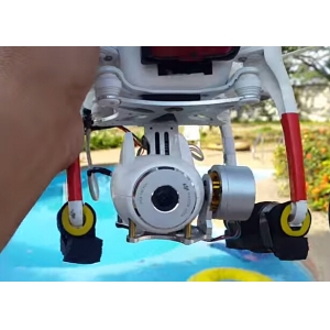 DJI Phantom 2 Vision Gimbal DJI FC200 2-axis Brushless Gimbal w/Motors & Gimbal Controller for Phantom 2 Vision