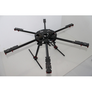 FPV Hexa frame Kit X700 700mm Carbon Fiber foldable hexa/quadcopter frame kit for FPV aerial photography