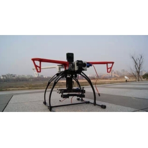 FPV Multicopter frame Flycat V2 Version MWC X-Mode Alien Multicopter Frame Kit with Tall Landing Skid and Two Camera Gimbal  PTZ Quadcopter Black