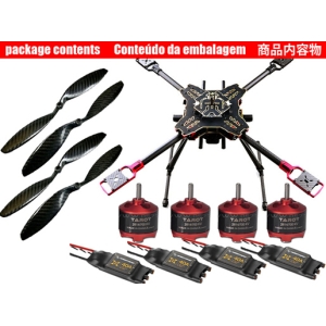 FPV Quadcopter frame kit combo HMF U580Pro 4-Axis Umbrella Folding Quadcopter Frame combo Kit with Retractable Landing Gearr, motors, esc and propellers Similar with DJI S800