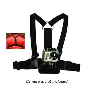 FPV Sport Camera Gopro /SupTig CHEST MOUNT HARNESS Adjustable Chest Harness with  Vertical Surface “J-Hook” Buckle