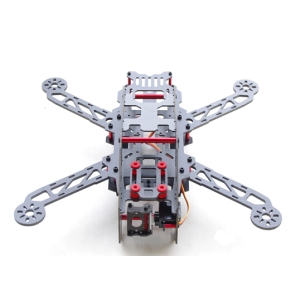 FPV quadcopter frame REPTILE-G280 quadcopter frame with 600TVL mini Camera/power distribution board and 9g servo