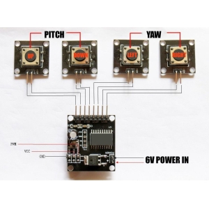 Gimbal/Handled Gimbal controller button FOR YUN3XS GIMBAL CONTROLLER OR OTHER SIMPLE BGC DIY