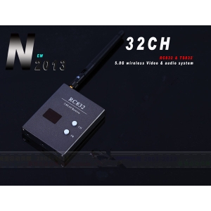 New 5.8G 600MW 32CH Wireless FPV system Receiver RC832