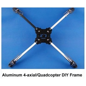 Quadcopter frame X600-4 Fiberglass & Aluminum RC 6-axial Copter folding type for MWC FF KK MK AQ50D