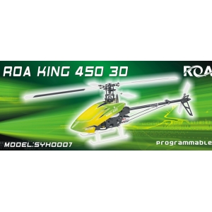 Soodohobby 450 Class Helicopter 3D with 325mm carbon fiber blades KIT Super High Quality