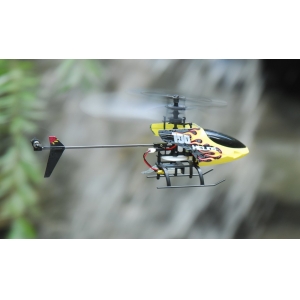 Super stable 2.4G 4CH Single Propeller R/C Helicopter with Gyro RTF can stand the crashes very well Free sending 2pcs Lipo battery