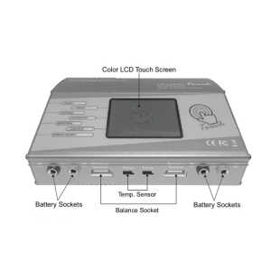 UltraPower UP120AC 1-6S 110-240 Ultra Power 120W 12A AC DC Touch Screen Balance Lipo Battery Charger Discharger