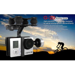 Walkera QR X350 brushless camera gimbal Walkera G-2D Brushless Camera Gimbal for Gopro Hero3