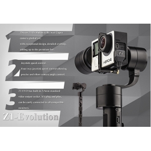 Zhiyun Z1-EVOLUTION 3-Axis Handheld Brushless Camera Gimbal for Gopro 3 Gopro 4 SJ4000 SJ5000 Sport Cameras