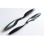 2 Pairs 10*4.5 1045 Carbon Fiber Propellers CW/CCW for quadcopter-100% Real Carbon Fiber