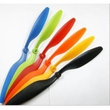 6 Pairs 1045 CCW/CW Propeller Set Red, Orange, Black, Blue,Yellow