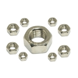 10pcs M18 304 Hex Nut M18 Set stainless steel DIN934