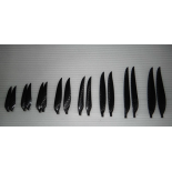 13*8 13*8inch Two Blades Fold Carbon Fiber Propeller for RC Glider Plane