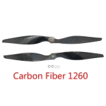 2 Pairs 12X6 1260 Carbon Fiber Propellers CW/CCW for quadcopter multicopter