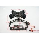 2 axis camble gimbal IFLY-CT6 Two axis AP tilt Camera Amount/Gimble for IDEA-FLY IFLY-4S or Ifly-4 with 2pcs Servos